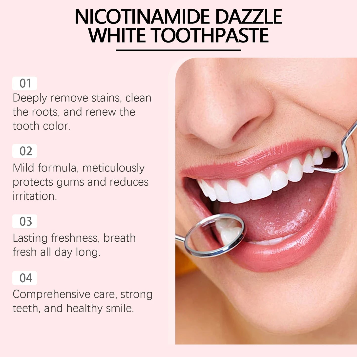 Niacinamide Whitening Toothpaste 