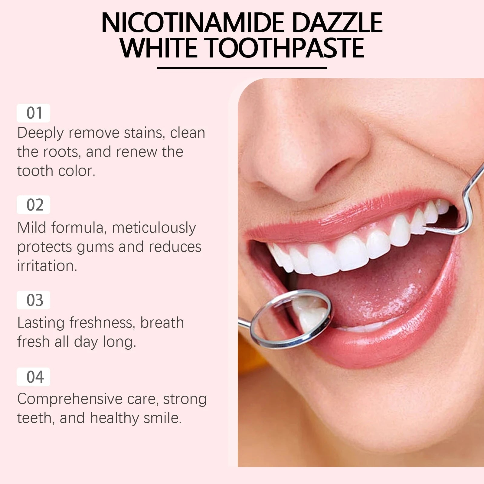 Niacinamide Whitening Toothpaste 