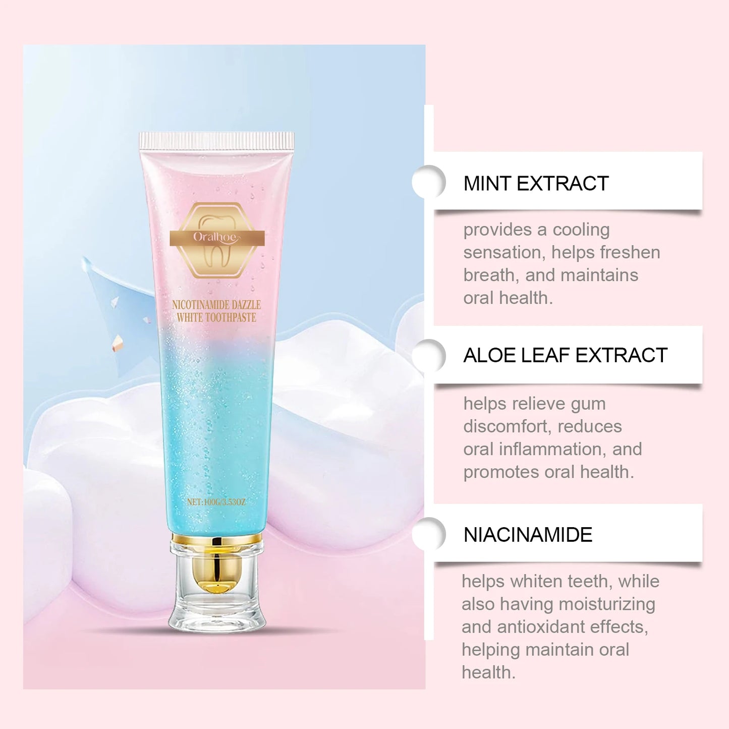 Niacinamide Whitening Toothpaste 