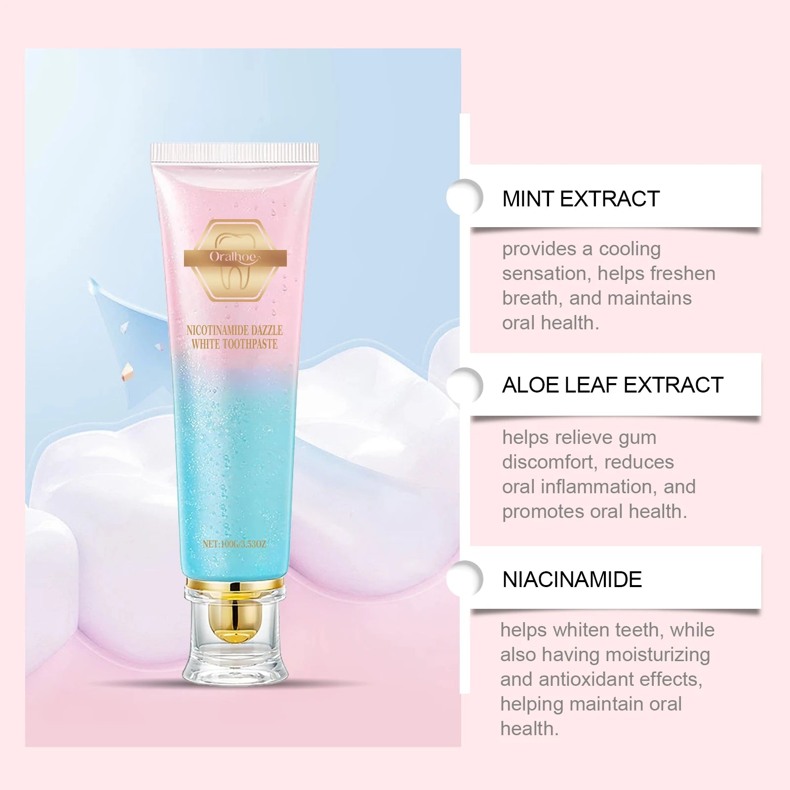 Niacinamide Whitening Toothpaste 
